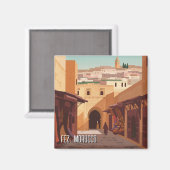 フェズモロッコ旅行 マグネット (正面/裏面)