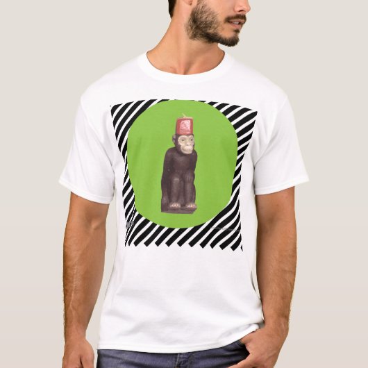 フェズ猿を呼んで下さい! Tシャツ (正面)