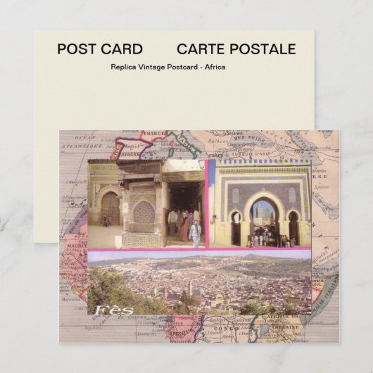 フェズ ポストカード (正面/裏面)