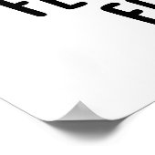 フェタは私をベッタチーズパおもしろいンに落とす ポスター (角)