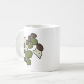 フェタチーズとオリーブ コーヒーマグカップ (正面左)