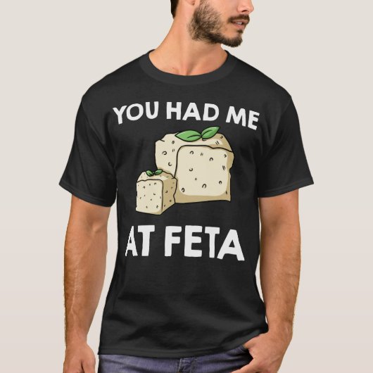 フェタチーズギフトヤギギリシャ Tシャツ (正面)
