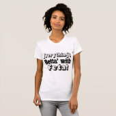 フェタチーズ最高 Tシャツ (正面フル)