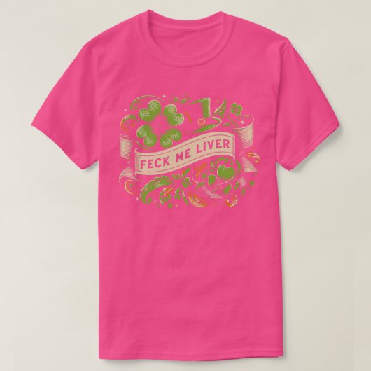 フェックメレバSt patricks day Tシャツ (デザイン正面)