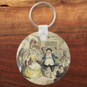 フェッジウィッグ氏の舞踏会は聖降誕祭の頌歌である キーホルダー (正面)