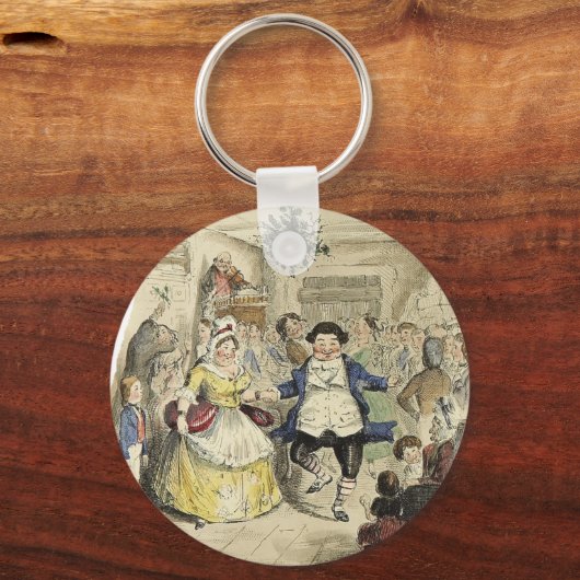 フェッジウィッグ氏の舞踏会は聖降誕祭の頌歌である キーホルダー (正面)