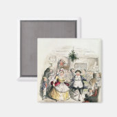 フェッジウィッグ氏の舞踏会は『聖降誕祭の頌歌』から引用されたのだ マグネット (正面/裏面)