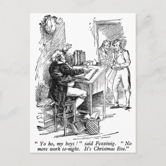 フェッジウィッグ(文字付) ポストカード (正面)