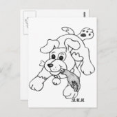 フェッチボーイ ポストカード (正面/裏面)