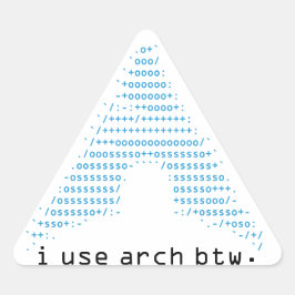 フェッチ – ライト 三角形シール