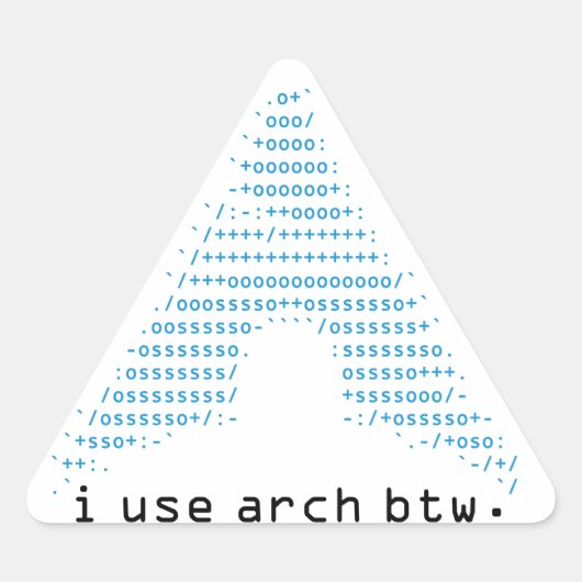 フェッチ – ライト 三角形シール (正面)