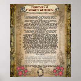 フェッツウィッグの倉庫でのクリスマスクリスマスキャロル | ポスター