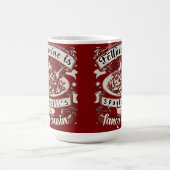 フェットチーネはスパゲティのいとこファンシーに当たる コーヒーマグカップ (中央)