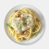 フェットツーチーニおもしろいアルフレド食品 マグネット (正面)