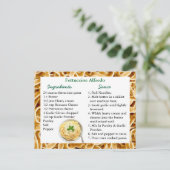 フェットツーチーニアルフレドレシピカード ポストカード (スタンド正面)