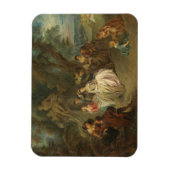 フェテシェンプトル， c.1730 (キャンバス上の油) マグネット (縦)