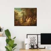 フェテシャンプトレジーンバプティステパターファインアート ポスター (ホームオフィス)