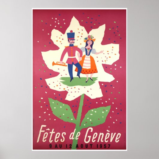 フェテデジュネーブ1957 ポスター (正面)