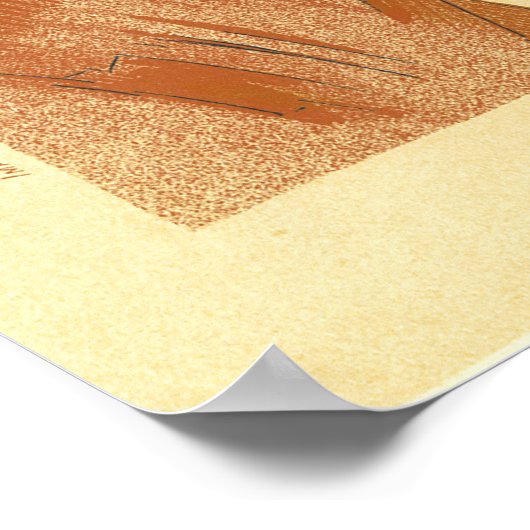 フェテデフルーアフランスのヴィンテージ広告ズ ポスター (角)