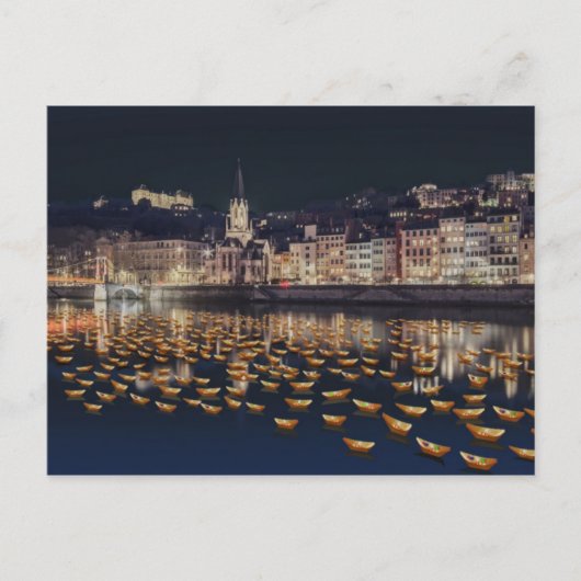 フェテデルミエールバトー – リヨン ポストカード (正面)