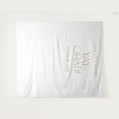 フェテモダン金ゴールドイエイ大学院写真研究者背景 タペストリー (正面(横))