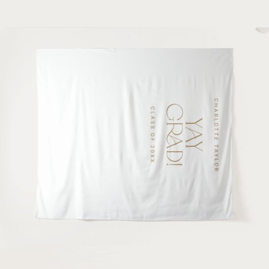 フェテモダン金ゴールドイエイ大学院写真研究者背景 タペストリー (正面(横))