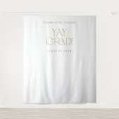 フェテモダン金ゴールドイエイ大学院写真研究者背景 タペストリー (正面)