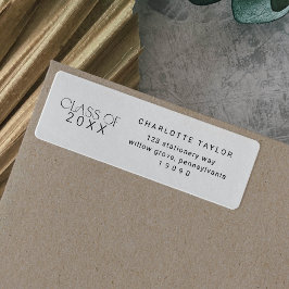 フェテモダン |ミニマル卒業生の返却 ラベル