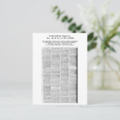 フェデラリスト紙10号と51号（1787年～1788年） ポストカード (スタンド正面)