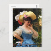 フェデリコ・アンドレオッティ - 愛の手紙 ポストカード (正面/裏面)