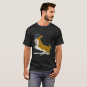 フェドーラコーギー Tシャツ (正面フル)