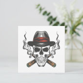 フェドーラハット付きギャングスカル (スタンド正面)