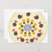 フェナキスコープ・ディスク・ヴィンテージ葉書 ポストカード (正面/裏面)