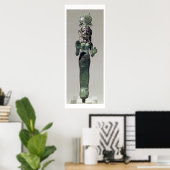 フェニキアの女神の彫像、Phoeniから ポスター (ホームオフィス)