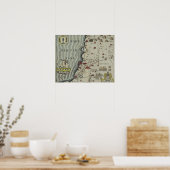 フェニキア海岸 ポスター (キッチン)