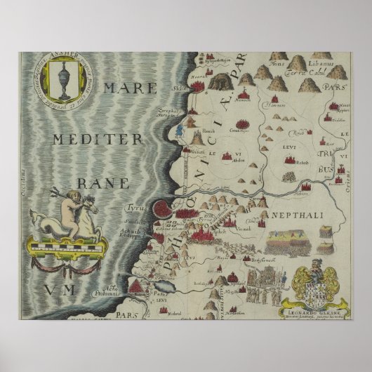 フェニキア海岸 ポスター (正面)