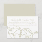 フェニキア発表 案内状 (正面/裏面)