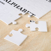 フェニキア語アルファベット古代の言語記号 ジグソーパズル (側面)