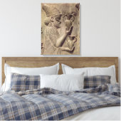 フェニキ運シアの2つの提供、詳細レリーフ、 浮き彫り キャンバスプリント (インサイチュ (寝室))