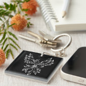 フェニックスがブラックで登場 キーホルダー (正面右)