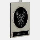 フェニックスがブラックで登場 シルバープレートバナーオーナメント (右)