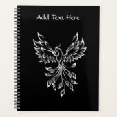 フェニックスがブラックで登場 プランナー手帳 (正面)