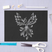 フェニックスがブラックで登場 薄葉紙 (クラフト)