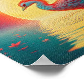 フェニックスが月明かりの中で再突入 ポスター (角)