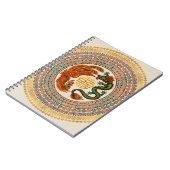 フェニックスとドラゴンのダブルハピネスのシンボル ノートブック (左側)