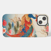 フェニックスと蓮 iPhoneケース (裏面横)