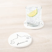 フェニックスのアリゾナシンプルーモダンテンプル コースター (側面)