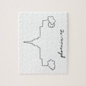 フェニックスのアリゾナシンプルーモダンテンプル ジグソーパズル (縦)