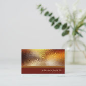 フェニックスのレトロの火のカスタムな名刺 名刺 (スタンド正面)