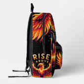 フェニックスの上に上昇 プリントバックパック (左)